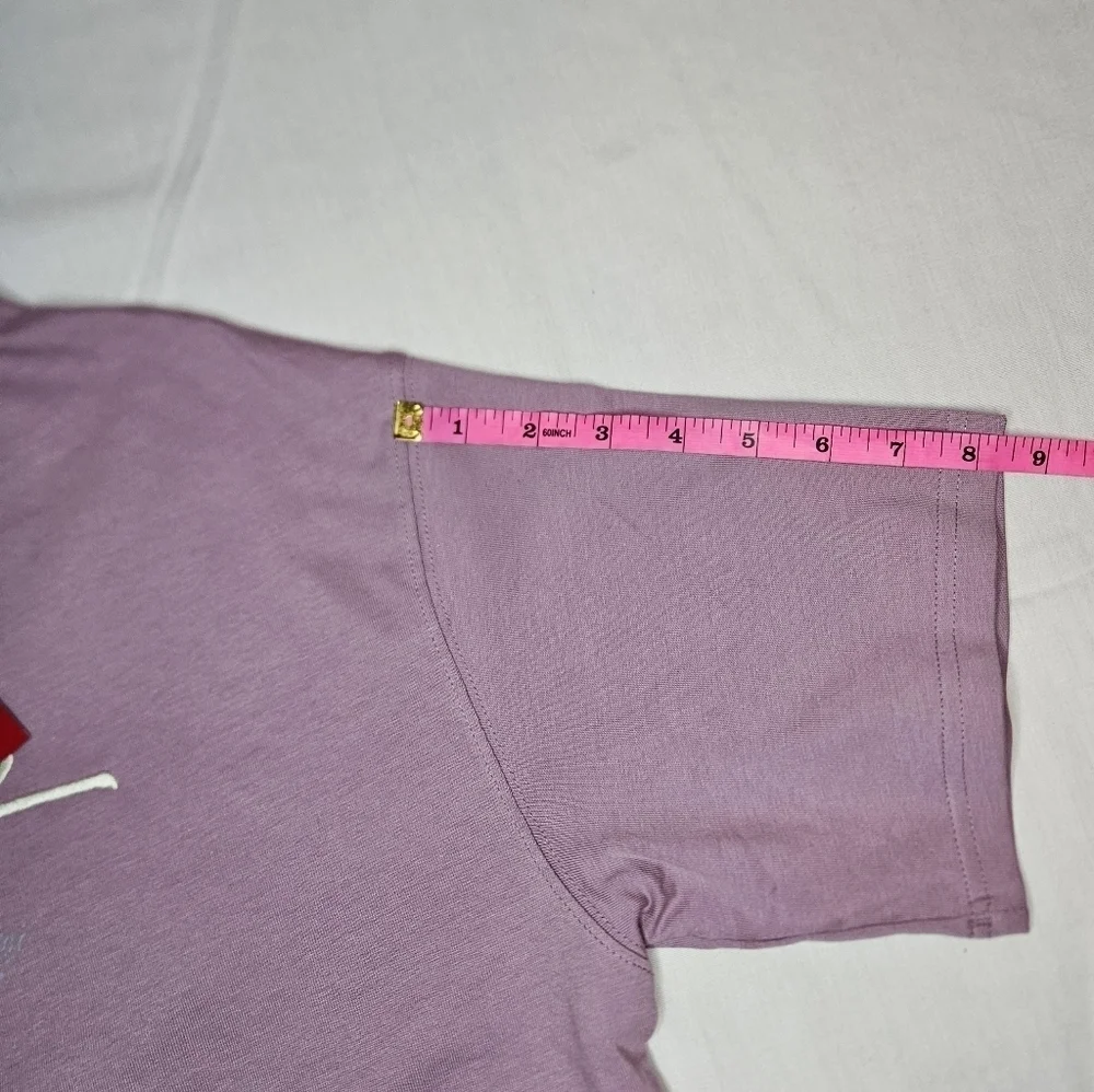 Reebok Pink Retro Logo Graphic Sweater Tee NWT 20" PTP - Picture 12 of 13